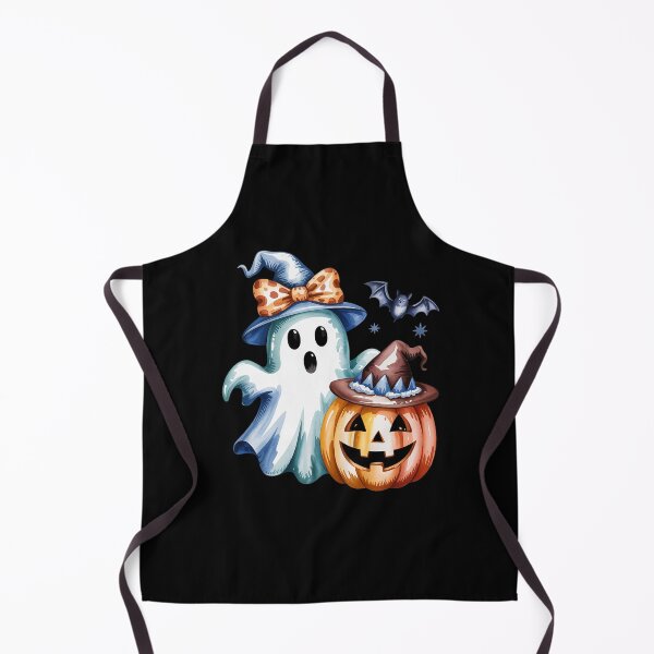 Item preview, Girly Halloween Blue Denim Ghost Coquette Bow Spooky Season designed and sold by Shannon Bosley.