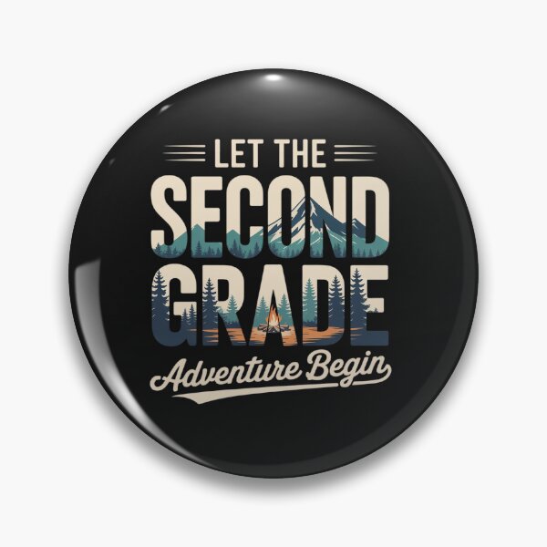 Item preview, Let The 2nd Grade Adventure Begin Retro First Day of School designed and sold by tkhrbika.