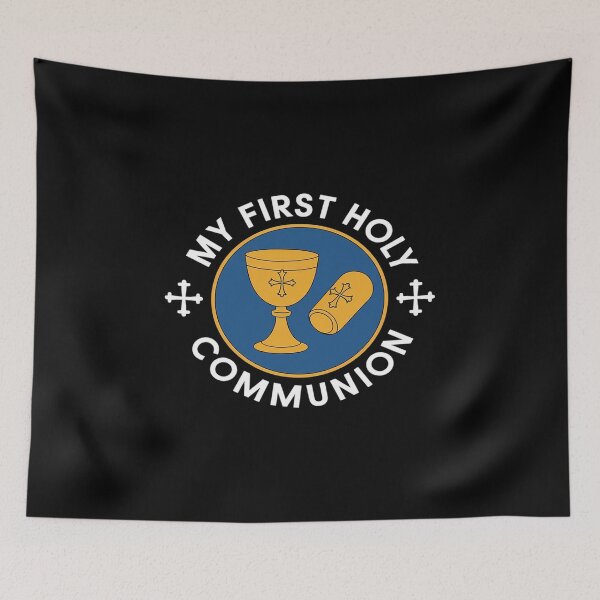 Item preview, My First Holy Communion Eucharist Catholic Sacrament Kids  designed and sold by VerseFarm.