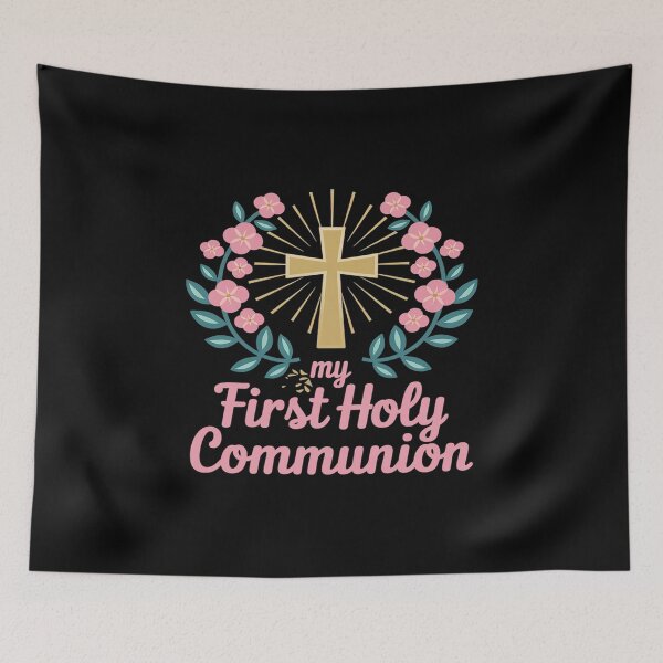 Item preview, My first Holy Communion girl designed and sold by VerseFarm.