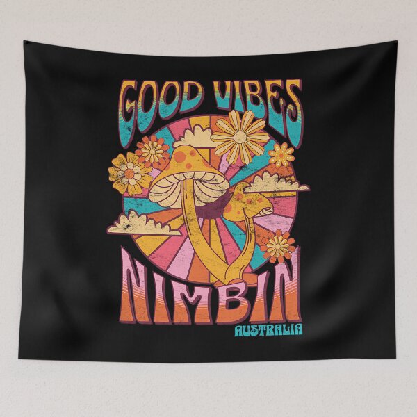 Item preview, Good Vibes Nimbin Mushrooms designed and sold by xuannghuyen.