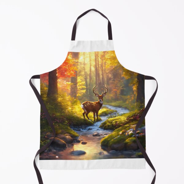Item preview, Soo sweet small bambie in the forest with small river designed and sold by Artisan Finds Online.