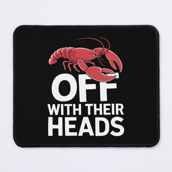 Item preview, Off With Their Heads Funny Crawfish Boil Mardi Gras Cajun 1 designed and sold by VerseFarm.