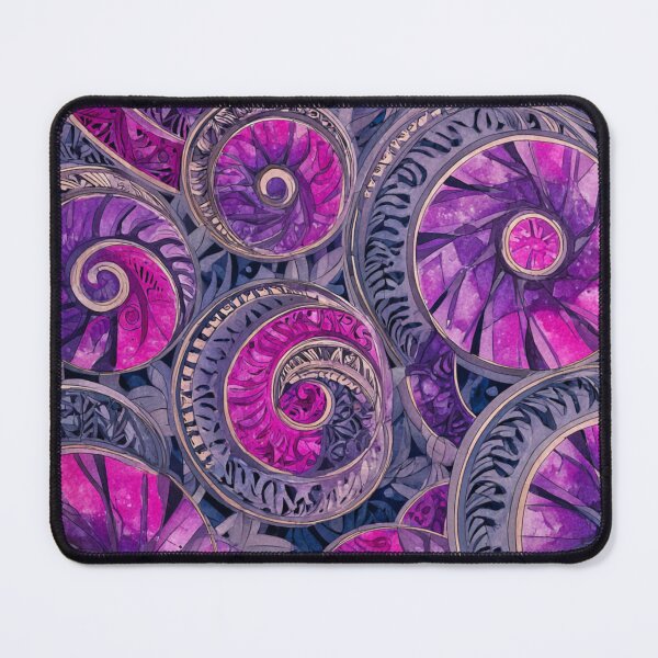 Item preview, Zealand Māori Paua Pattern Koru Design 709 designed and sold by GrinGalore.