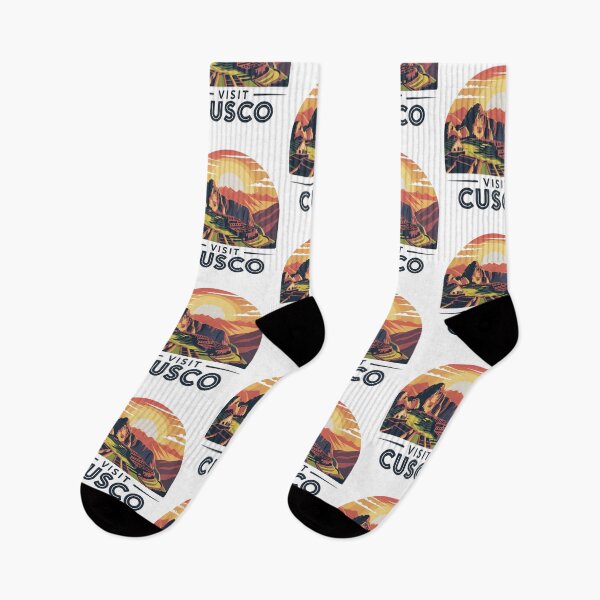 Item preview, Retro Cusco Peru Inca Sun Andean Adventurers designed and sold by Blok45.