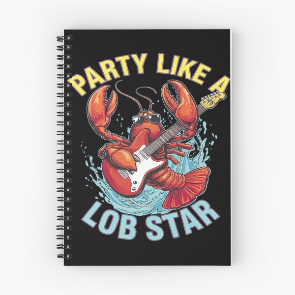 Item preview, Party Like A Lob Star Lobster  designed and sold by VerseFarm.