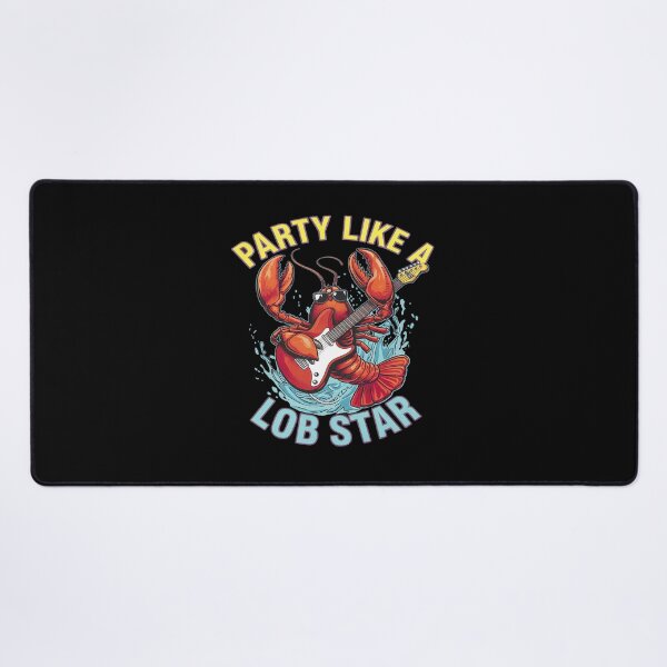 Item preview, Party Like A Lob Star Lobster  designed and sold by VerseFarm.