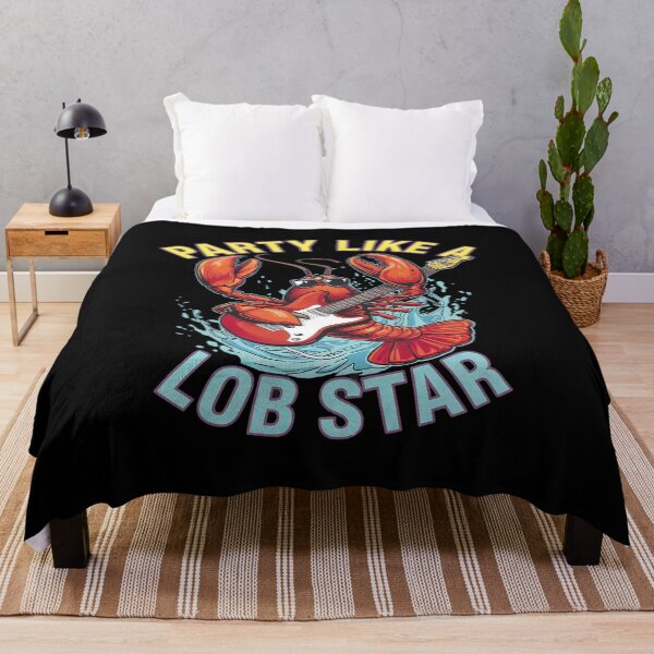 Item preview, Party Like A Lob Star Lobster  designed and sold by VerseFarm.