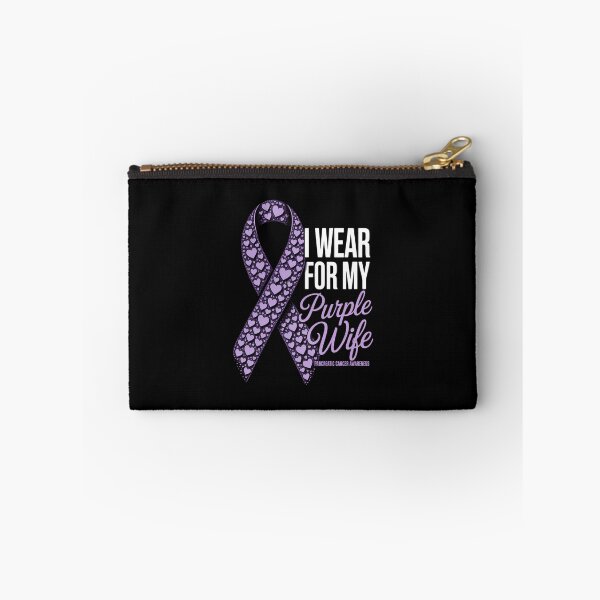Item preview, I Wear Purple For WIFE Pancreatic Cancer Awareness designed and sold by FaithAbbott.