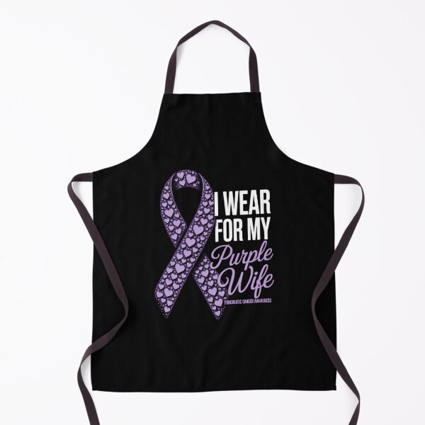 Item preview, I Wear Purple For WIFE Pancreatic Cancer Awareness designed and sold by FaithAbbott.