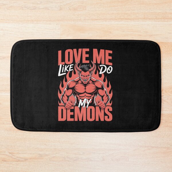 Item preview, Love me like my demons do Emo Halloween Goth Satanic designed and sold by tkhrbika.