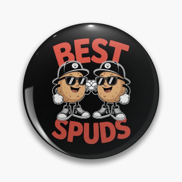 Item preview, Best Spuds Twin Day Matching Potatoes Best Friend designed and sold by EllenJast.