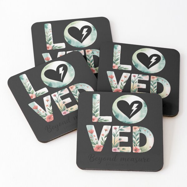 Item preview, Loved Beyond Measure Bible Verse Christian designed and sold by tkhrbika.