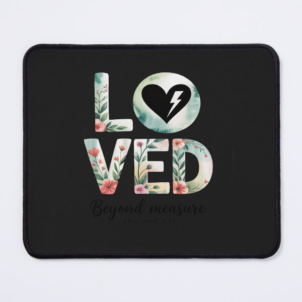 Item preview, Loved Beyond Measure Bible Verse Christian designed and sold by tkhrbika.