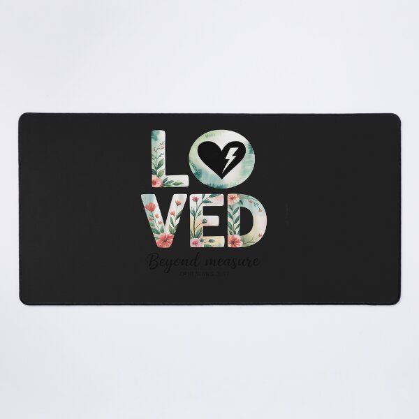 Item preview, Loved Beyond Measure Bible Verse Christian designed and sold by tkhrbika.