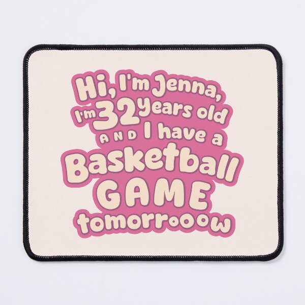 Item preview, Basketball Game Tomorrow BB designed and sold by MamSelle.