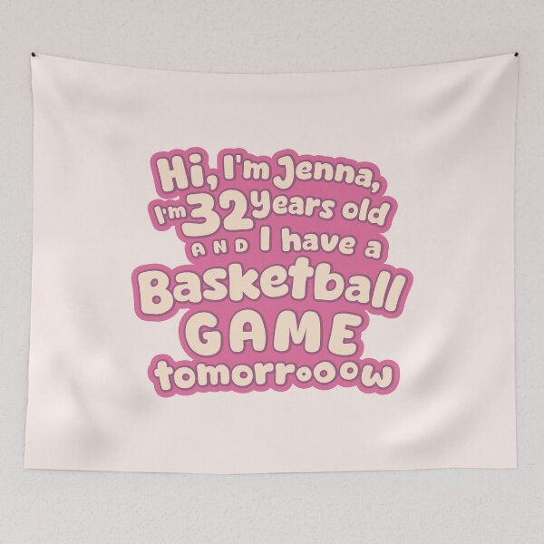 Item preview, Basketball Game Tomorrow BB designed and sold by MamSelle.