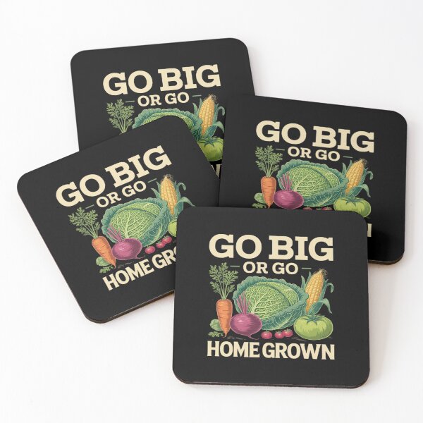 Item preview, Go Big or Go Homegrown Eco Veggie designed and sold by Shannon Bosley.