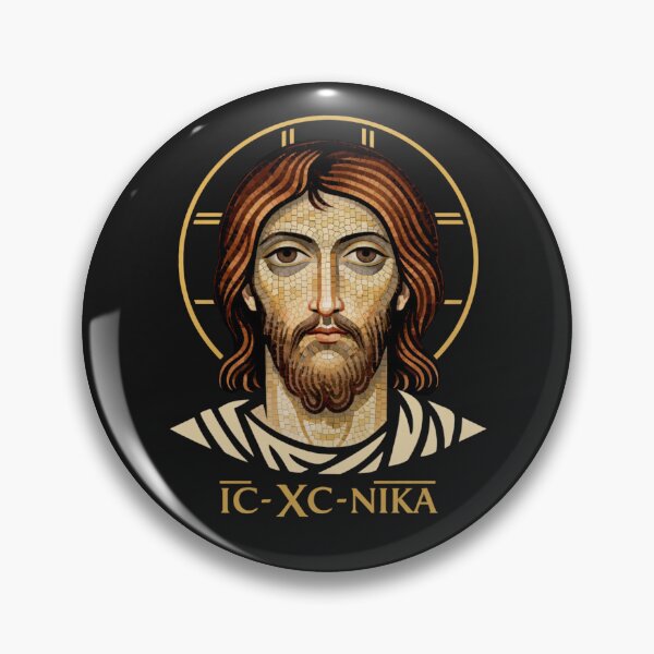 Item preview, IC XC NIKA — Pantocrator Mosaic Icon (Sanctum Icons) designed and sold by Sanctum Icons.
