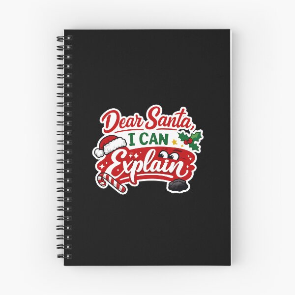 Item preview, Dear Santa, I Can Explain designed and sold by musthavewords.