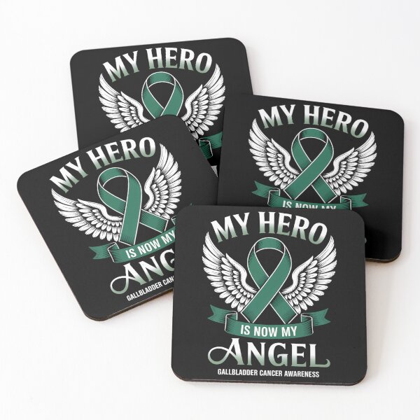 Item preview, Is Now My Angel Gallbladder Cancer Awareness Fighter designed and sold by FaithAbbott.