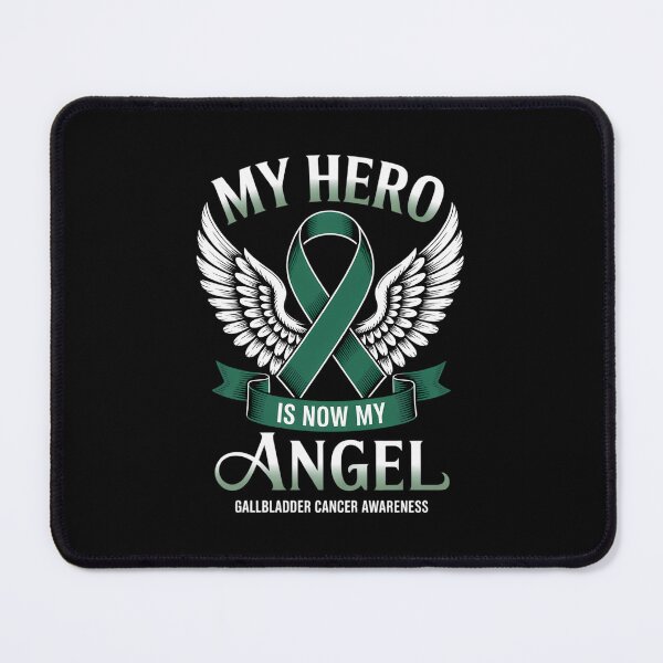 Item preview, Is Now My Angel Gallbladder Cancer Awareness Fighter designed and sold by FaithAbbott.