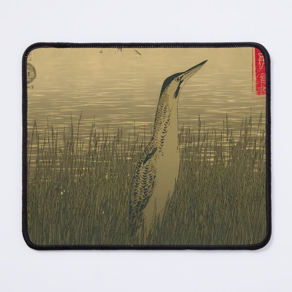Item preview, Eurasian Bittern in the Reedbed designed and sold by Ukiyo Aviary.