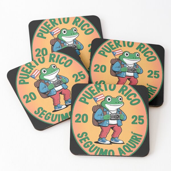 Item preview, Más Fotos Puerto Rico Rican Flag Funny Sapo Concho Frog designed and sold by BlueCreator-inc.
