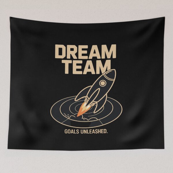 Item preview, Goals Unleashed Rocket Target Dream Team Graphic designed and sold by Shannon Bosley.