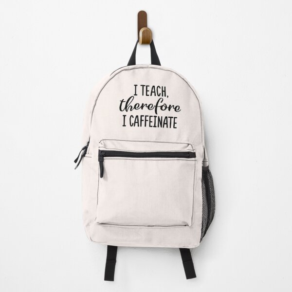 Item preview, I teach therefore I caffeinate designed and sold by MamSelle.