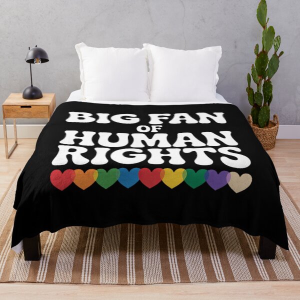 Item preview, Big Fan Of Human Rights LGBTQ+ Black History Y2K Gay Pride designed and sold by EllenJast.