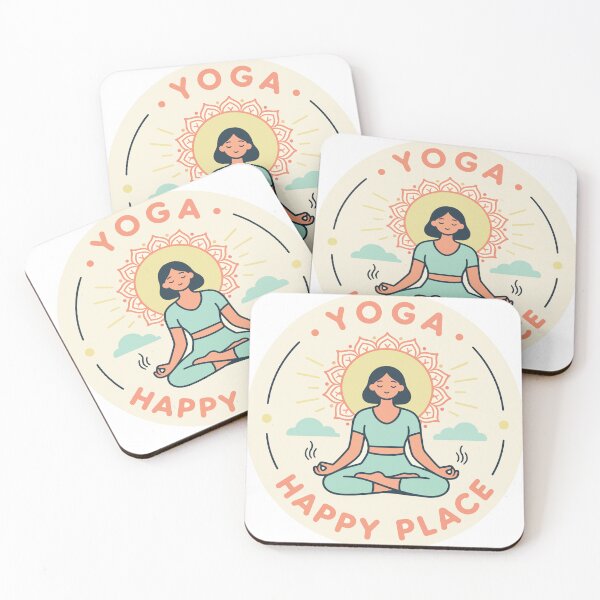 Item preview, Yoga Happy Place designed and sold by Dxvect.