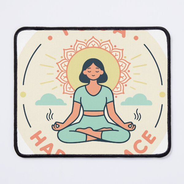 Item preview, Yoga Happy Place designed and sold by Dxvect.