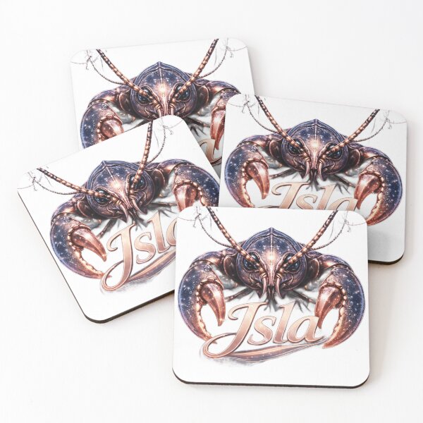 Item preview, Isla Cancer – Moon Water Zodiac Crab Fantasy Art Design designed and sold by AlexLineArt.
