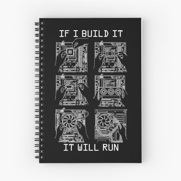 Item preview, If I Build It Will Run Funny PC Builder Computer Nerd Gamer designed and sold by GrandeDuc.