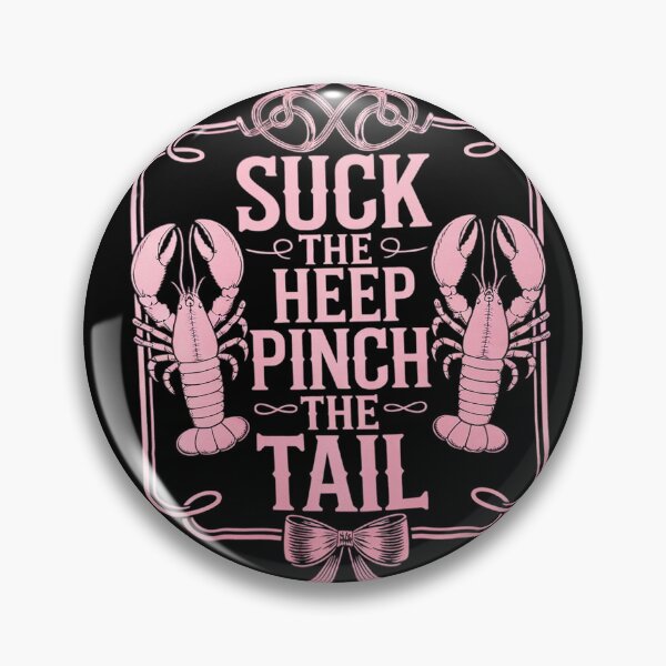 Item preview, Suck The Head Pinch The Tail Funny Crawfish Season Eating  designed and sold by VerseFarm.