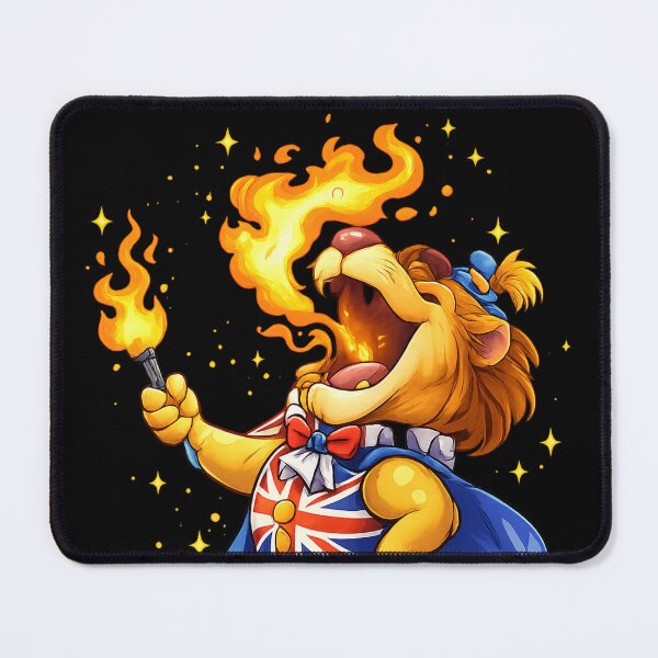 Item preview, Fire-eating Lion designed and sold by halibutgoatramb.