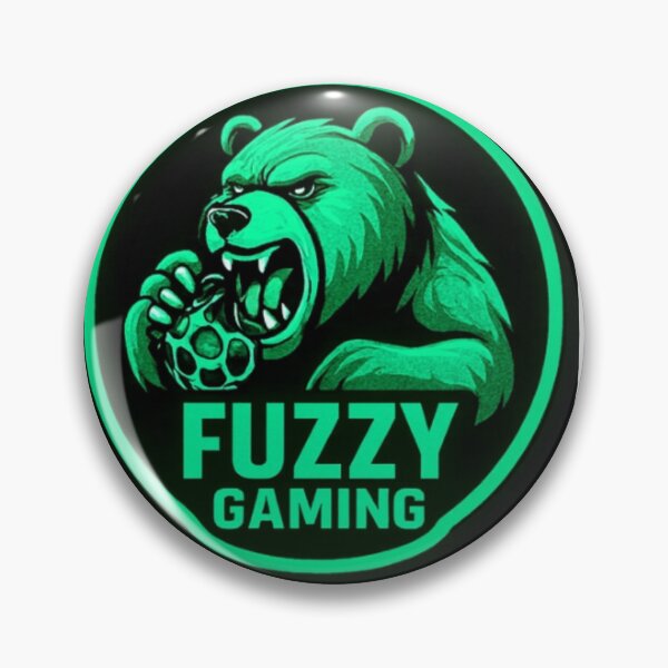 Item preview, Fuzzy bear logo dayglow designed and sold by Fuzzygaming.