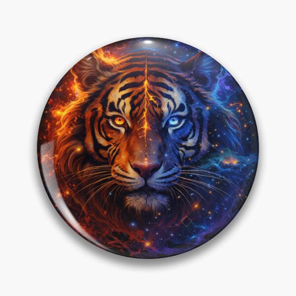 Item preview, Cosmic Fire and Ice Tiger Duality designed and sold by Daagath.