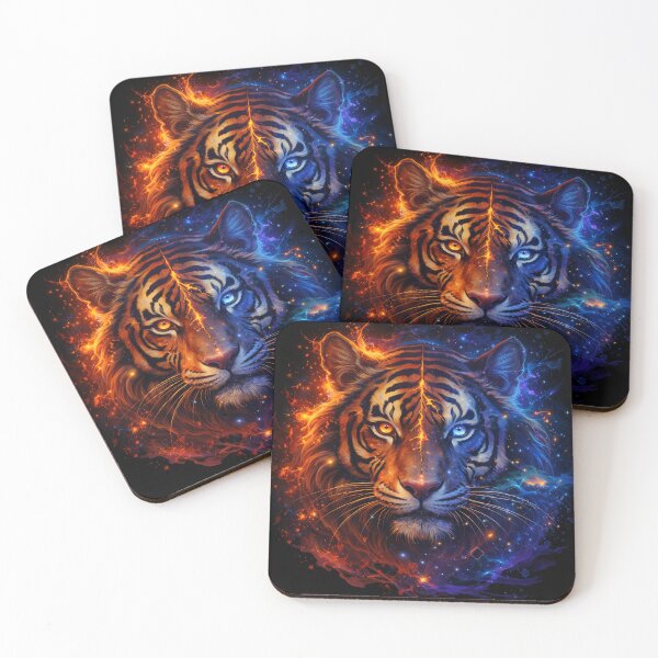 Item preview, Cosmic Fire and Ice Tiger Duality designed and sold by Daagath.