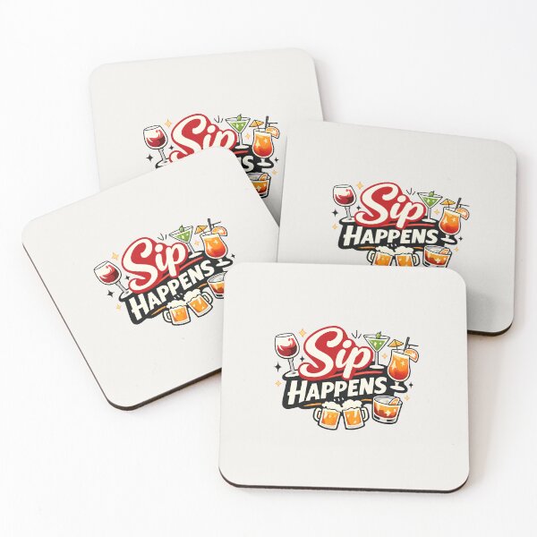 Item preview, Sip Happens designed and sold by musthavewords.
