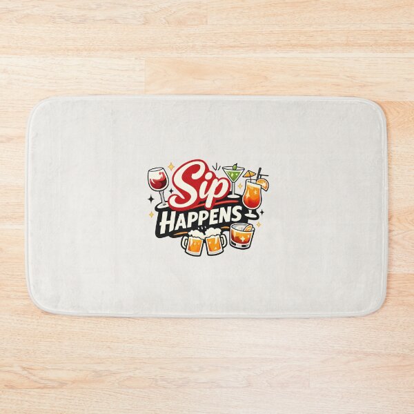 Item preview, Sip Happens designed and sold by musthavewords.
