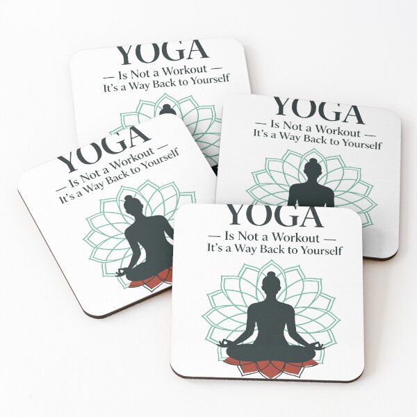 Item preview, Yoga Is Not a Workout It's a Way Back to Yourself designed and sold by Dxvect.