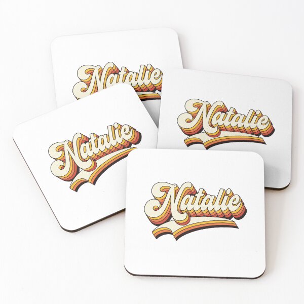 Item preview, Natalie Name Retro 70s Vintage design designed and sold by Teelogic.
