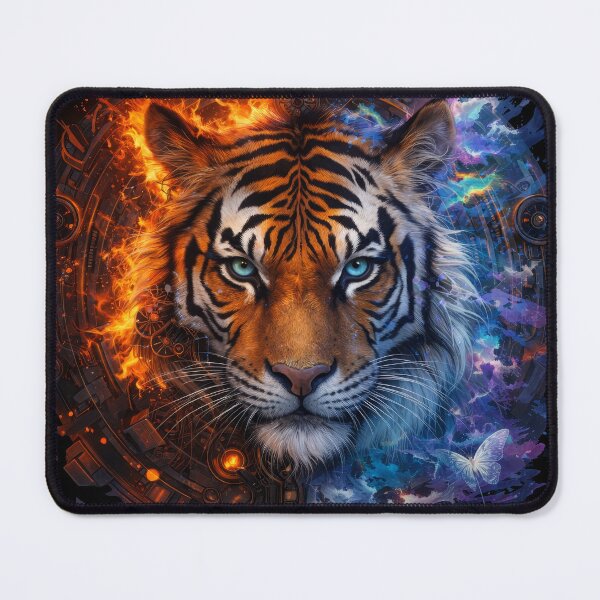 Item preview, Cybernetic Fire and Ice Tiger Fusion designed and sold by Daagath.