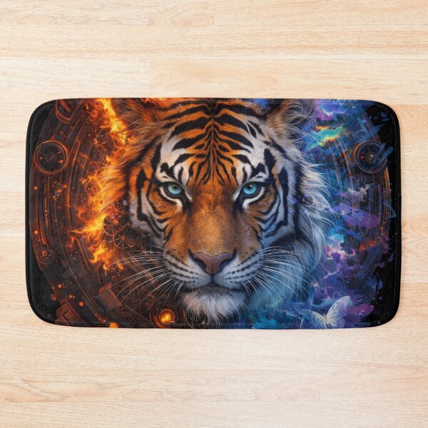 Item preview, Cybernetic Fire and Ice Tiger Fusion designed and sold by Daagath.