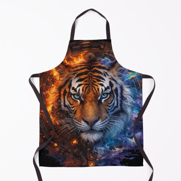 Item preview, Cybernetic Fire and Ice Tiger Fusion designed and sold by Daagath.