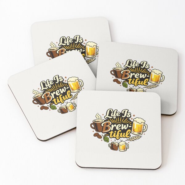 Item preview, Life Is Brew-tiful designed and sold by musthavewords.