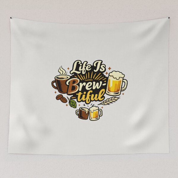 Item preview, Life Is Brew-tiful designed and sold by musthavewords.