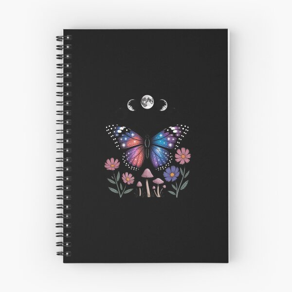 Item preview, Goblincore Moth and Butterfly Moonphases Flowers Cottagecore designed and sold by Shannon Bosley.
